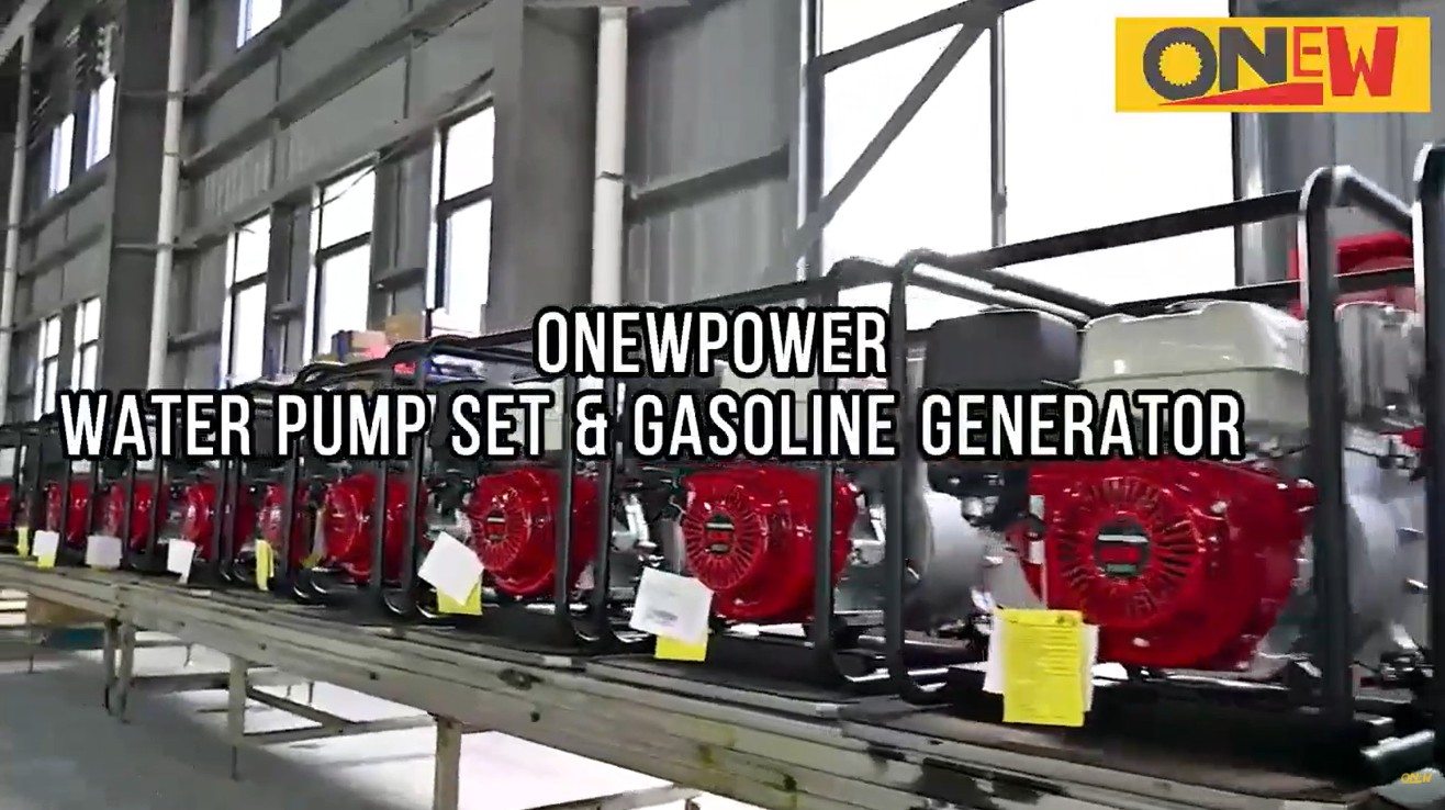 ONER POWER Wasserpumpensatz & Benzingeneratorsatz
