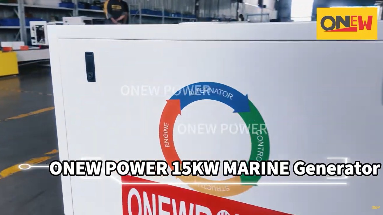 ONWE POWER 15KW Schiffsgenerator