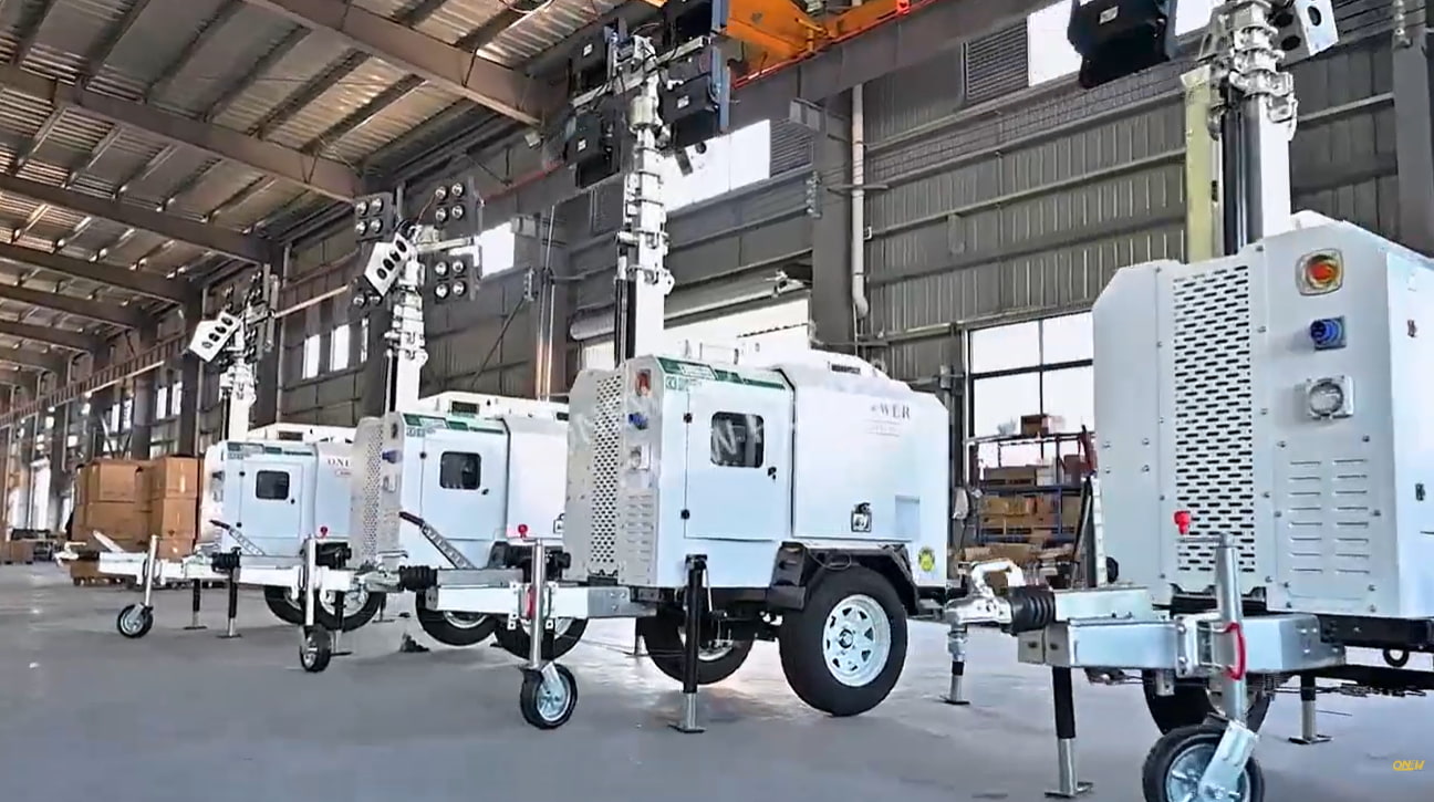 Hochwertiger KUBOTA-Lichtmast von ONEW POWER