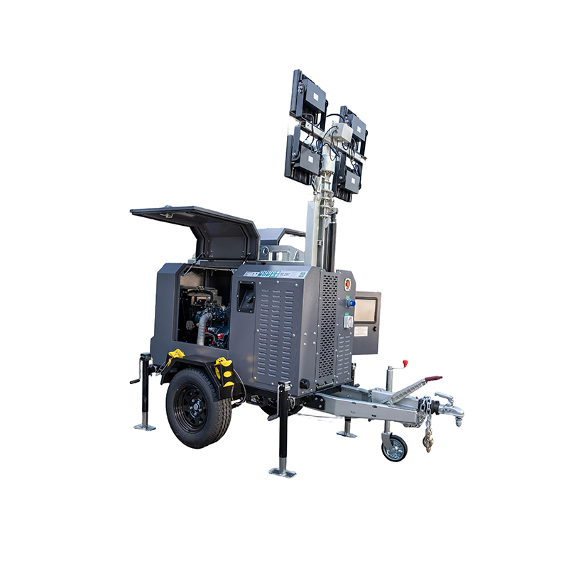 mobile light tower generator